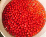 Hình bước làm 1 của món Mứt mâm xôi