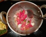 आलू मटर ड्राई वेज मसाला (Aloo mater dry veg masala recipe in hindi) रेसिपी चरण 3 फोटो