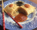 Foto del paso 10 de la receta: Rollitos de primavera hojaldrados 🎋🐲