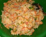 Foto langkah ke 4 dari resep Perkedel Nasi Mix Udang.