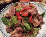 Foto langkah ke 6 dari resep Daging sapi cabe hijau 青椒肉丝.