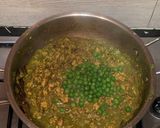 A picture of step 9 of Chicken Keema Pav.