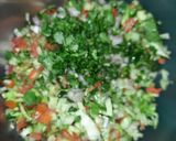 A picture of step 1 of Veg mayonnaise sandwich.