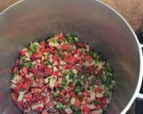 Foto del paso 3 de la receta: Arroz quesú con albóndigas en salsa a la bologñesa