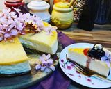 Pas rețetă Cheesecake cu sos de cireșe ❤🍽🌸🍒🍒🍒 1 fotografie