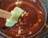 A picture of step 2 of Marmalade dark chocolate brownies - for Father's day.