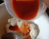மூவர்ண சூஜி டோக்ளா ரெசிபி ஸ்டேப் 3 புகைப்படம்