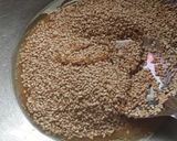 A picture of step 3 of Jaggery sesame chikki.