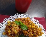 Foto langkah ke 5 dari resep Bakwan jagung daun mint.