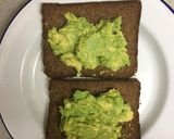 A picture of step 7 of Red fish Smørrebrød med Agurksalat (cucumber salad).