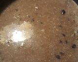 A picture of step 4 of Burger and Black Beans.