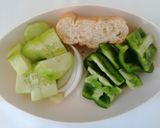 Foto del paso 1 de la receta: Gazpacho de melón 💚