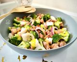 Foto del paso 7 de la receta Ensalada de brócoli con longaniza y queso fresco
