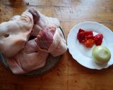 Golonka gotowana mojej mamy krok przepisu 1 zdjęcie