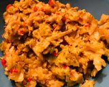 Foto del paso 3 de la receta Bacalhao Braz portugués con un toque mediterráneo y ligeramente picante