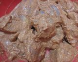 A picture of step 1 of Butter chicken recipe.