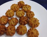 A picture of step 5 of Fried Modak.