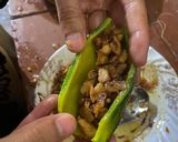 A picture of step 5 of Chicken Stuffed Karela Recipe.