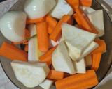 Húsleves recept fázis 1 fotója