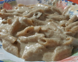 Foto del paso 8 de la receta: Macarrones integrales con salsa de champiñones y Cabrales