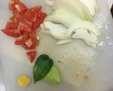 Foto langkah ke 1 dari resep Udang cumi saus padang.