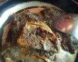 A picture of step 2 of Kachu Saag with Hilsa fish #Cookpad.