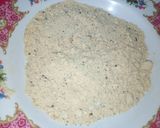 A picture of step 5 of Panjeeri Bhunay chanay k sath.