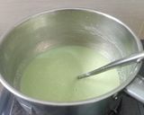 Foto langkah ke 3 dari resep Matcha Latte Pudding.