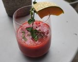 Une image de l'étape 5 de Soupe de fraise 🍓, melon 🍈, pastèque 🍉, menthe fraîche 😋.