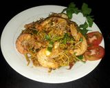 Foto langkah ke 6 dari resep Mie Kuning Seafood.