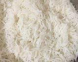 A picture of step 2 of Cauliflower Fried Rice.