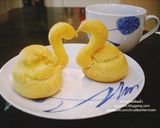 รูปขั้นตอนการทำที่ 6 ของ Swan Cream Puff
