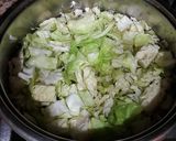 Foto del paso 12 de la receta: Alubias blancas con tomates y repollo, todo orgánico