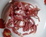 Foto del passaggio 1 della ricetta Risotto al radicchio e crudo