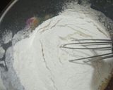 A picture of step 4 of Dorayaki.