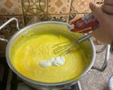 A picture of step 3 of Fruit Custard 🍑🍎🥭.
