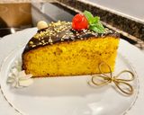 Foto del paso 14 de la receta: Pastel de zanahoria con cobertura de chocolate. (Carrot cake with chocolate topping)