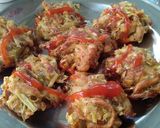 Hình bước làm 2 của món Chả nấm bào ngư chiên sả
