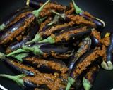 A picture of step 3 of Oil-Free Stuffed Eggplant (Bharwa Baingan).