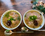 A picture of step 3 of Korean Chicken Soup.