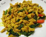 Foto langkah ke 4 dari resep Usus Ayam bumbu kuning DEBM.