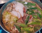 Hình bước làm 2 của món Canh chua cá ngạnh