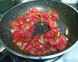 A picture of step 3 of Tomato Biryani.