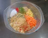 A picture of step 4 of Black chana Kabab.