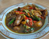 Foto langkah ke 3 dari resep Ati ampela kecap pedas.