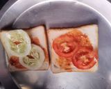 वेज रोस्टेड सैंडविच (veg roasted sandwich recipe in Hindi) रेसिपी चरण 2 फोटो
