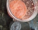 A picture of step 2 of Watermelon milkshake.