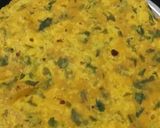 A picture of step 5 of Methi paratha.