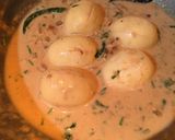 A picture of step 6 of Egg Malai Curry.