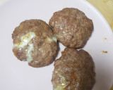 Foto del paso 6 de la receta: Hamburguesa rellena de queso azul